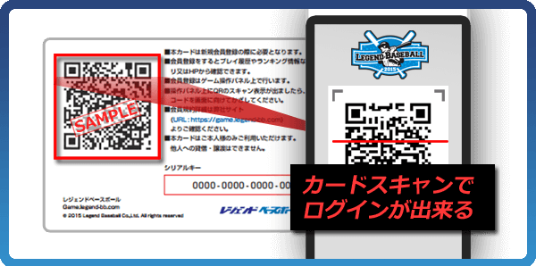 QRコード簡単ログイン